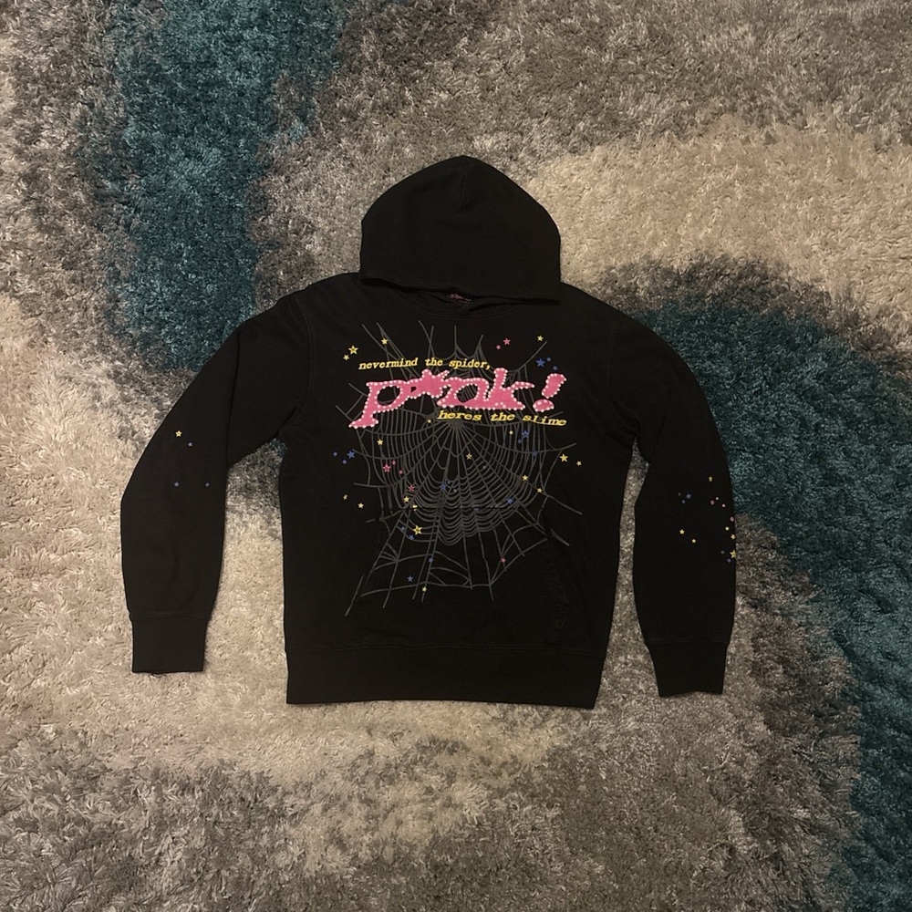 Black Graphic Hoodie